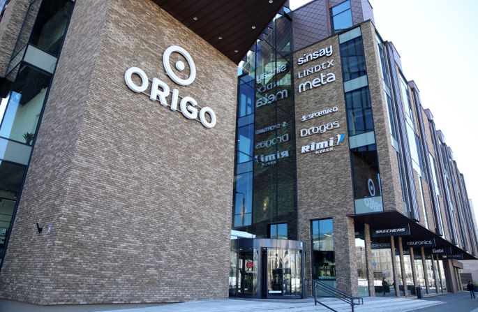 ORIGO kaubanduskeskuse laiendustööd